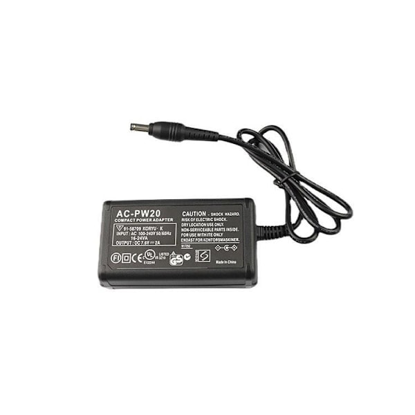 AC-PW20 Sony NP-FW50 Batteribyte Nettil adapter til kameraer sort sat i tre dele