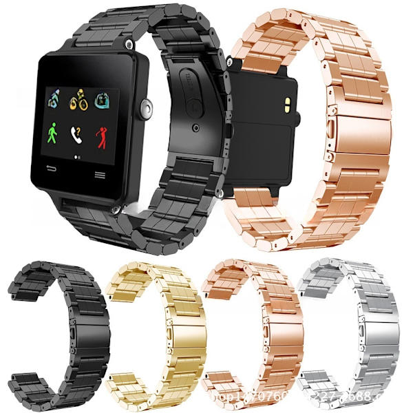 armbånd stål Garmin vivoactive acetat rosa guld