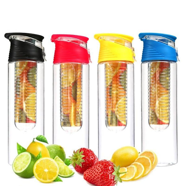 Vandflaske Creative outdoor sports frugtflaske gave blå 700 ml