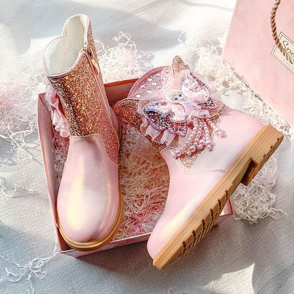 elsa prinsessa kengät lapsi tyttö paljeteilla sininen 18,8 cm / koko 29