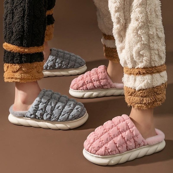 fluff tofflor varma tofflor innetofflor rosa 40-41 (insida 26cm)