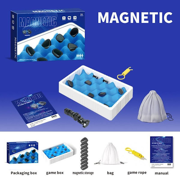 Jul presenter julklappar magnetisk effekt schack schackbräde sch 1st/ Svamp rep stil