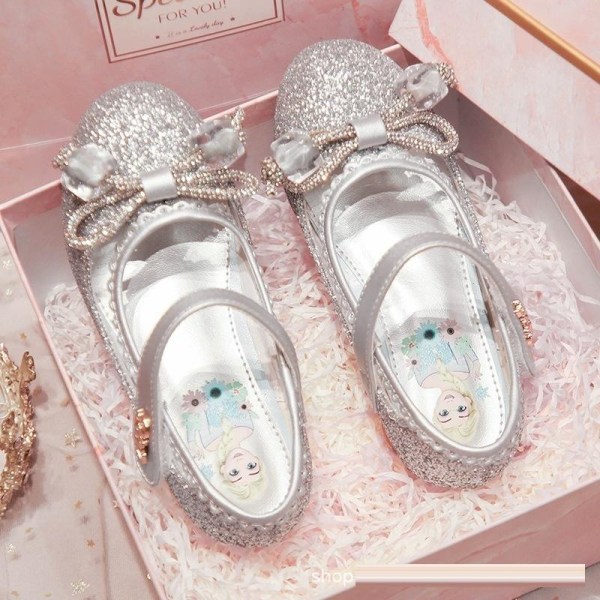 prinsesskor elsa skor barn festskor rosa 20cm / size31