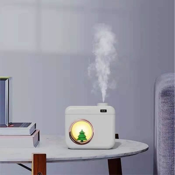 Luftfugter aroma diffuser luftfugter med led lys hvid