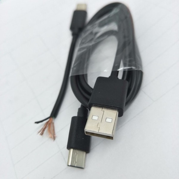 GoPro 5 6 7 8 Actionkamera Opladningskabel USB Type-C til USB 2 Version 2.0 bestået 1A