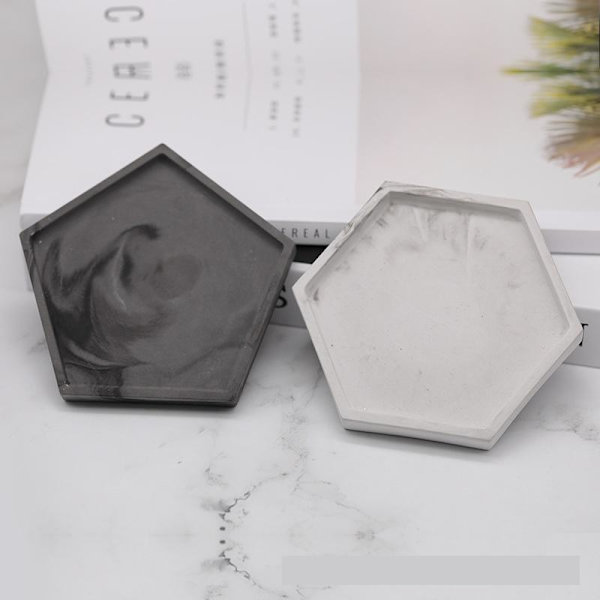 ljusformar ljus stearinljus DIY gjutformar i silikonform SG33063 Hexagonalt gipsbord