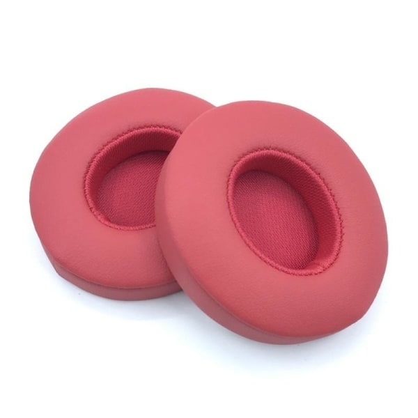 öronkuddar kuddar för Beats SOLO3 Wireless SOLO2 cushion kit röd A