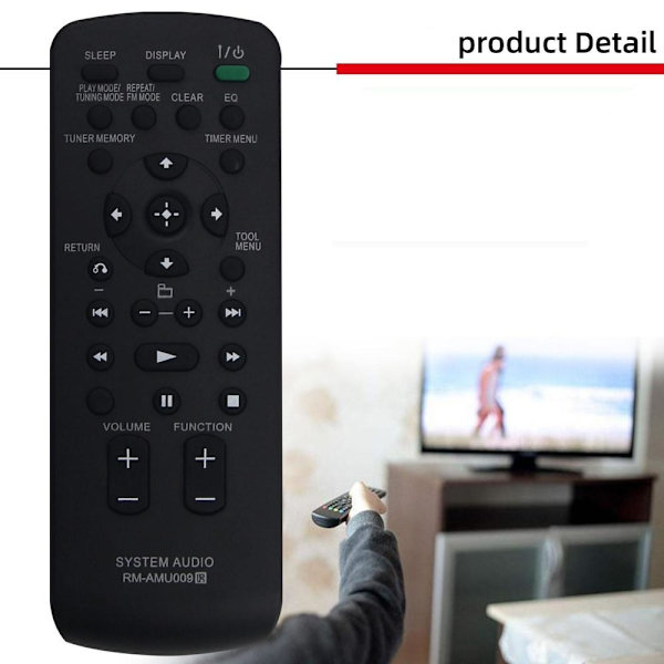 fjernbetjening udskiftning fjernbetjening til Sony RM-AMU009 AMU166 AMU137 rm-amu006