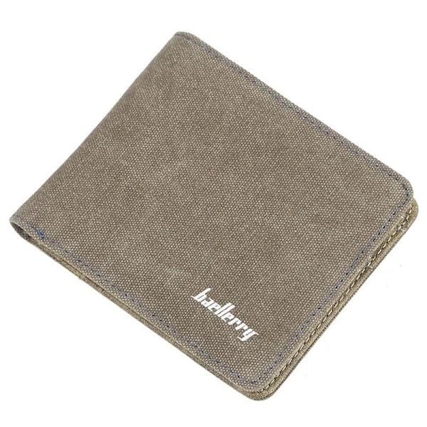 Baellerry Canvas Lompakko Vintage Käyntikorttikotelo Korttityyli Mod musta 12 cm * 10 cm * 2 cm