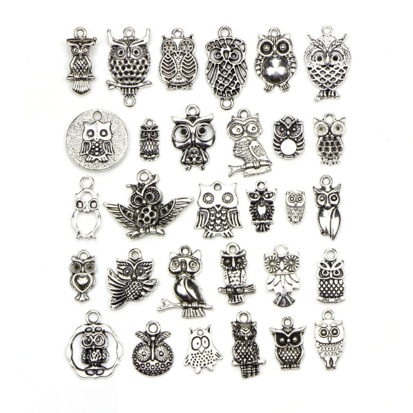 charms smykker øreringe diy pack 30 stk som på billedet