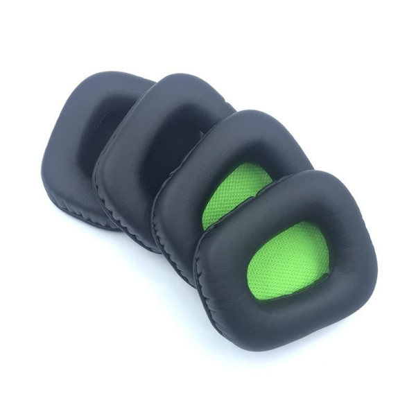 ørepuder puder til Razer Electra pudesæt sort proteinlæder