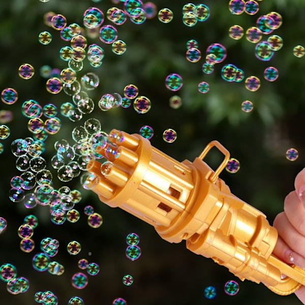 såpbubbelpistol såpbubbelmaskin bubble gun 1 st svart