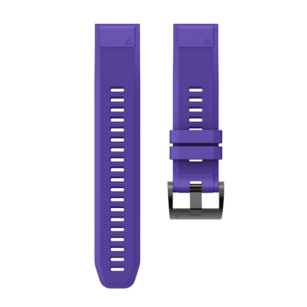 armband silikon Garmin Fenix 5/6/7 22mm lila