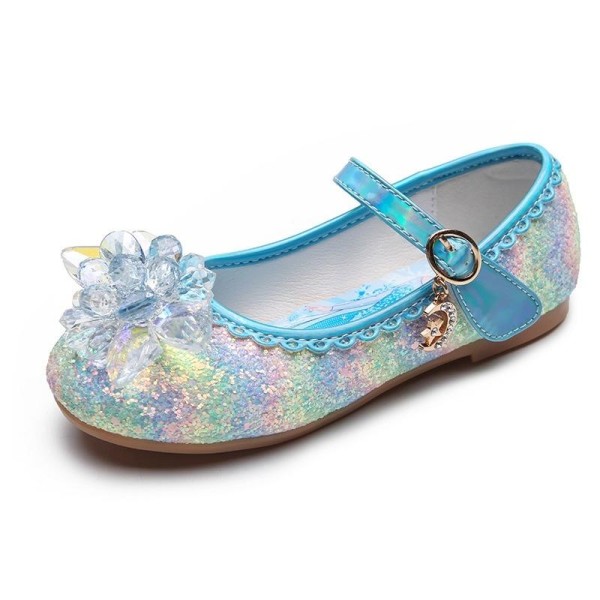 prinsessakengät elsa kengät lasten juhlakengät sininen 19,5 cm / koko 31