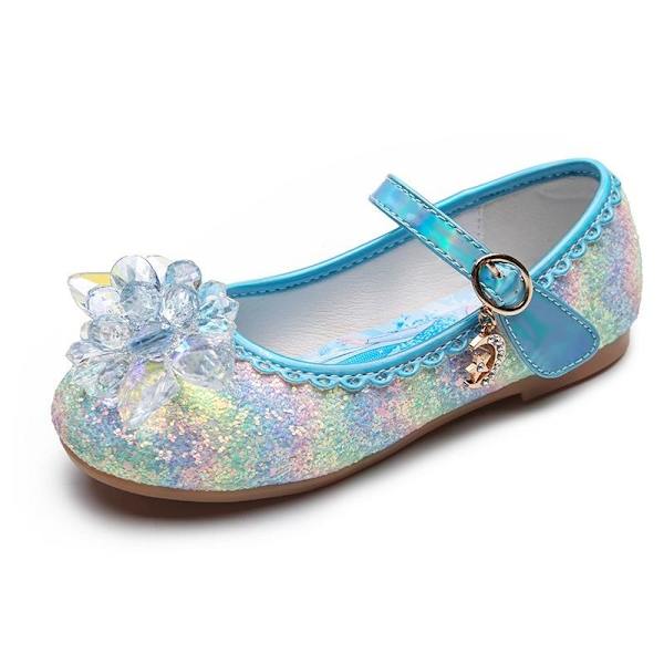 prinsesskor elsa skor barn festskor rosa 18.5cm / size29