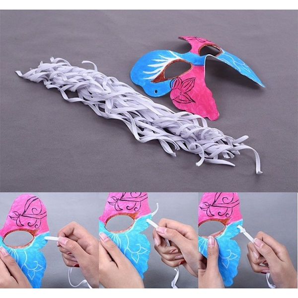 Mask diy paint ansiktsmaske dyremaske ansiktsmasker maskerade for hall mannlig ansikt 3