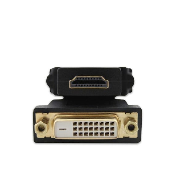 DVI D, DVI-D hunn til HDMI hann adapter