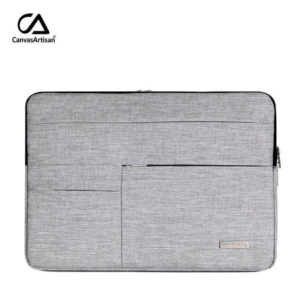 computertaske computertaske / etui til bærbar laptop lysegrå 15 tommer