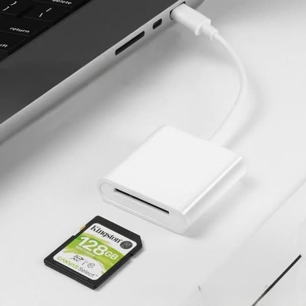 USB-C SD-kortläsare för iPhone och iPad Type-c till SD