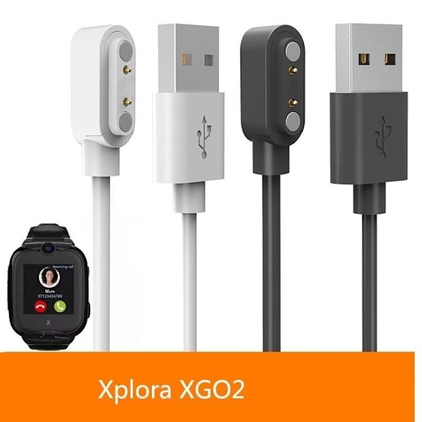 USB-ladekabel lader for Xplora XGO2 svart 60 cm