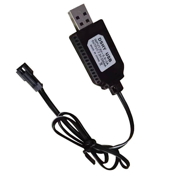 USB-laturikaapeli akkulaturi 7.2V SM 60cm 7.2V SM