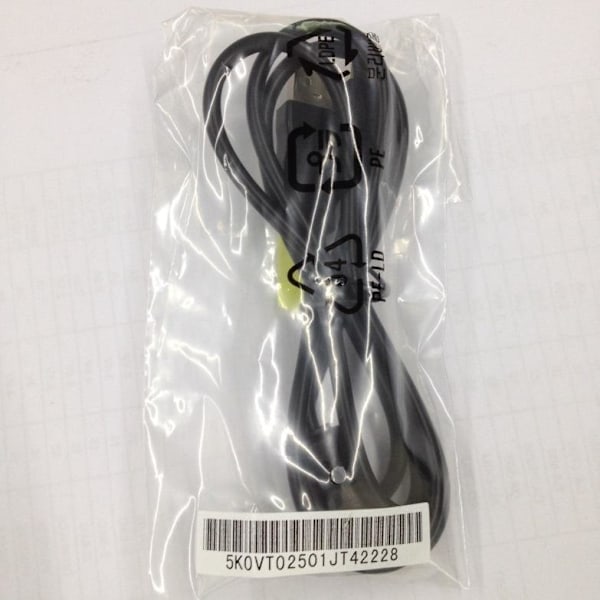 GoPro Hero2/3/4 USB-laddningskabel Datakabel för kamera 1 meter T-port med magnetring