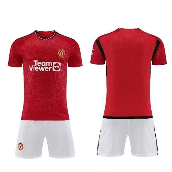 Manchester United 24 Kit Home Jersey och Shorts Set - Barn och v 160CM #28