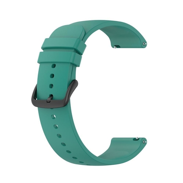 Silikonarmbånd for Samsung Galaxy Watch7/FE/6/5 Huawei Watch4 20/22mm Grønn 22 mm