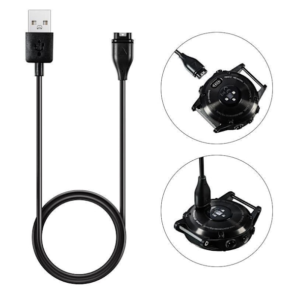 USB opladningskabel / opladningsadapter oplader Garmin Fenix 5 / 6