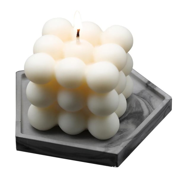 kynttilän muotit sytytä kynttilät tee-se-itse muotit silikonimuotissa mj24 rubikin kuutio