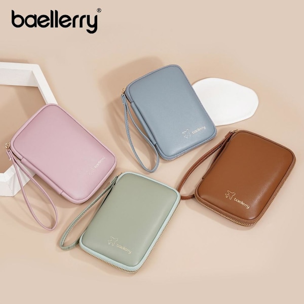 Baellerry Neutral Passskab - Elegant Minimalistisk RFID-blokering sort