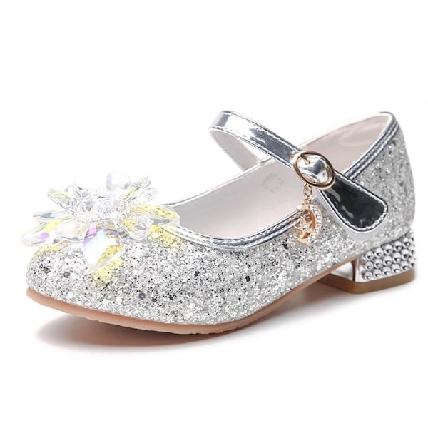 prinsesskor elsa skor barn festskor rosa 19.5cm / size31