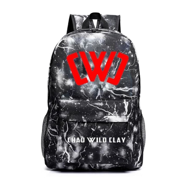 Chad Wild Clay ryggsäck barn ryggsäckar ryggväska 1st blixt svart 2