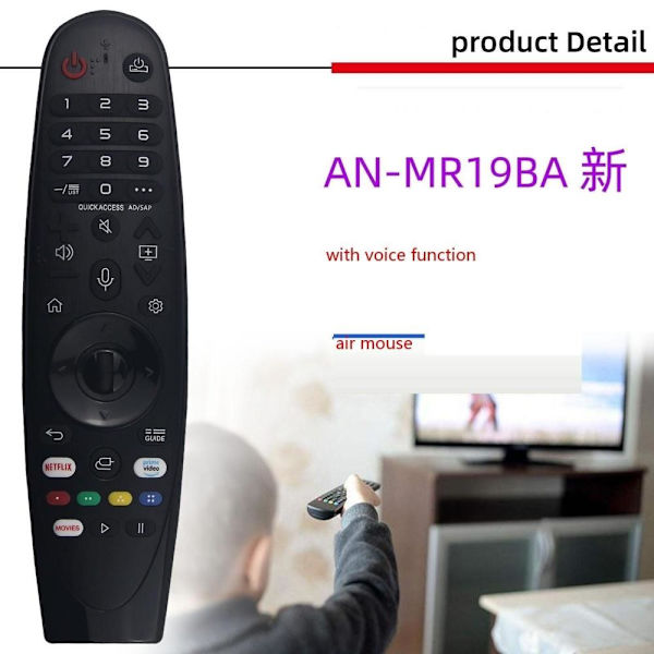 fjärrkontroll ersättning remote för LG AN-MR18BA MR650A MR19BA M AN-MR18BA