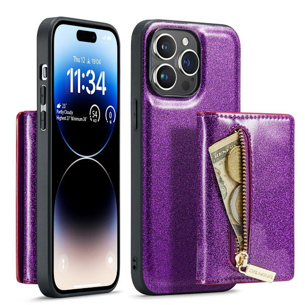 (Til iPhone 12 / iPhone 12 Pro) DG.MING M3-seriens glitrende te sølv