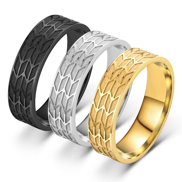 Korroosionkestävä timantti riipus - ajaton eleganssi hänelle 6mm musta Nro 10