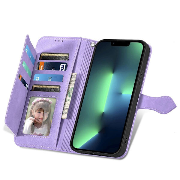 (För iPhone 15 Plus) Skyddande telefonfodral: Antislippgrepp, hå rosa