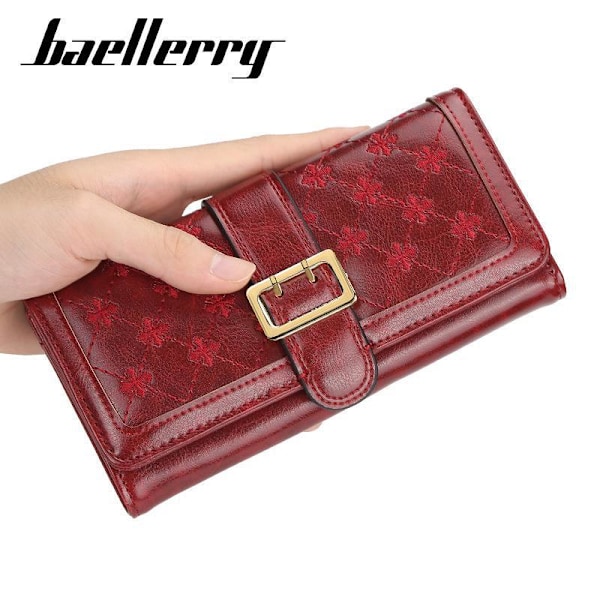 Baellerry Pin Spænde Clutch Taske Dame Mode Håndtasker Dame Telefon brun 19 cm * 10 cm * 3 cm