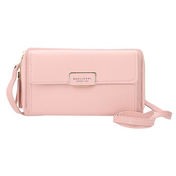 Baellerry Ladies Long Wallet Large Capacity Zipper Clutch Messen Som på bilden 3