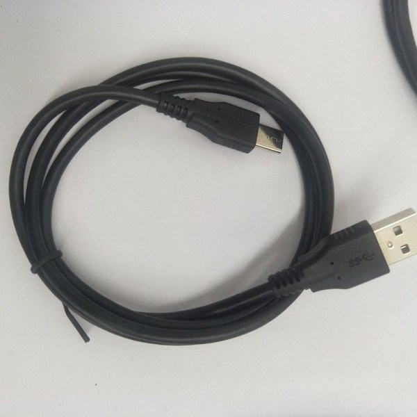 Nikon Z7 Z6 Micro Single Camera USB-datakabel UC-E24 Type-C svart Versjon 2.0 1m 3A flettet