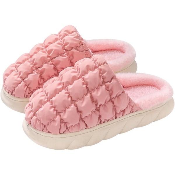 fluff tofflor varma tofflor innetofflor rosa 40-41 (insida 26cm)