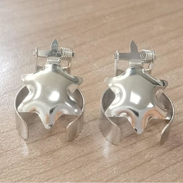 Automatisk Ljussläckare helautomatisk Ljussläckare Femuddig stjärnsilver 6st