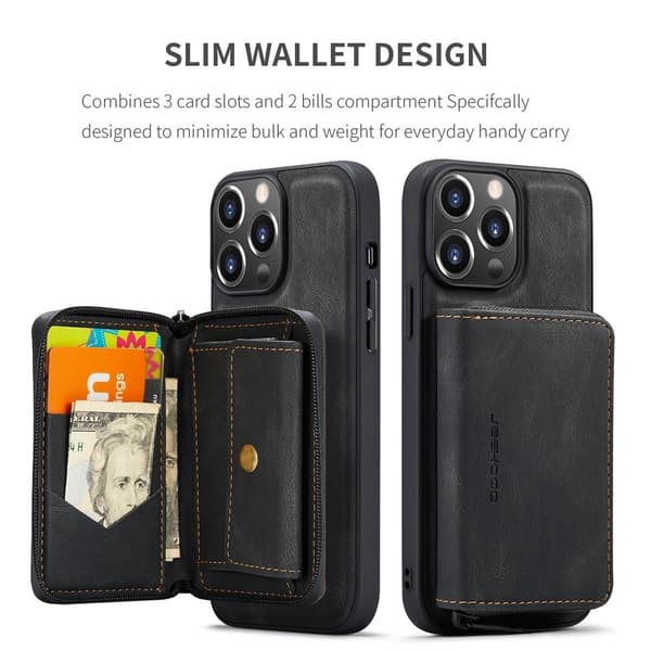 (Til Samsung Galaxy S20 Plus) Slankt tegnebogs etui med 3 kortpladser og 360° kamerabeskyttelse sort
