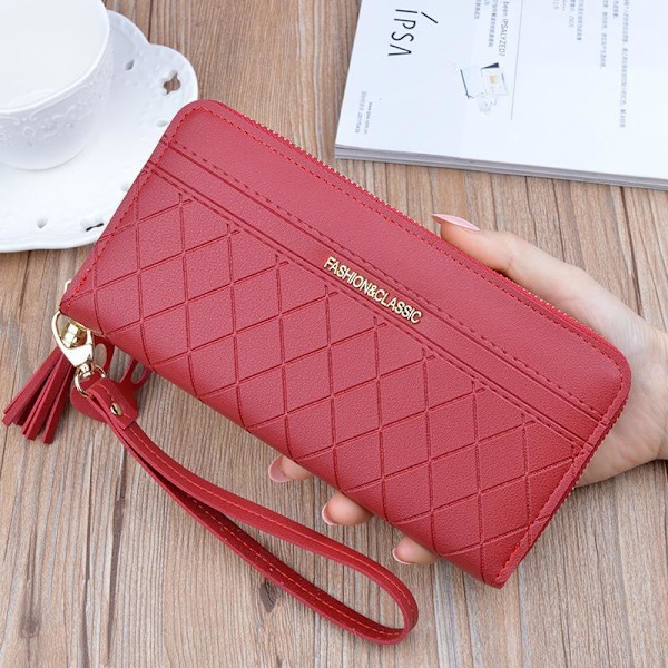 Baellerry PU käsilaukut nahka naisten lahjat muoti clutch laukku musta 19,5 cm * 10 cm * 2,8 cm