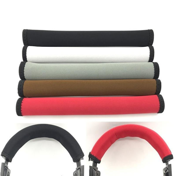 pehmusteet päätyynylle Audio-Technica ATH MSR7 M50X M40X M30 M20X 23cm*8,5cm punainen
