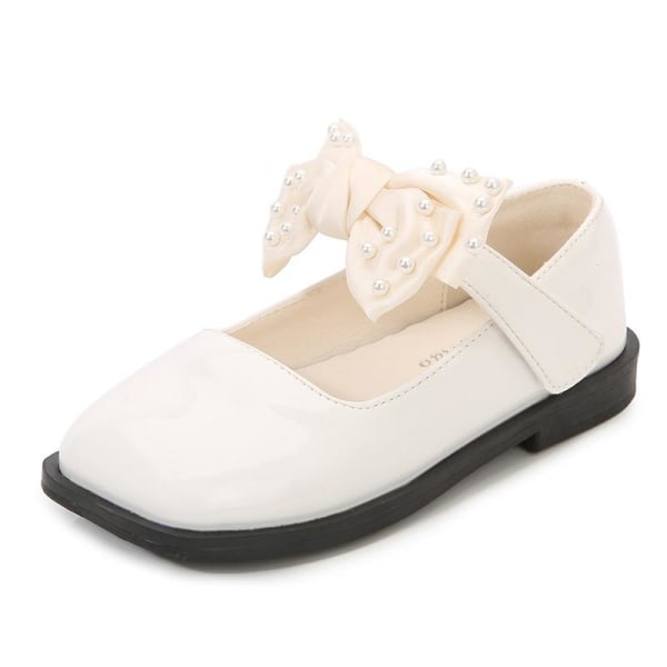 prinsessesko elsa sko børnefestsko hvide 19,8 cm / størrelse 31