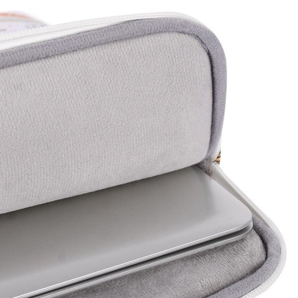 datorväska datorfodral / fodral till laptop bärbar dator vit 12 tum