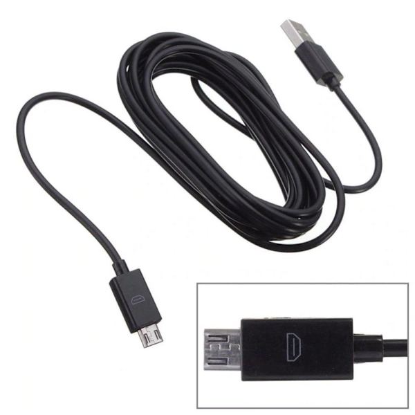 USB-opladerkabel til Playstation 4 / PS4, Xbox One controller, 3m