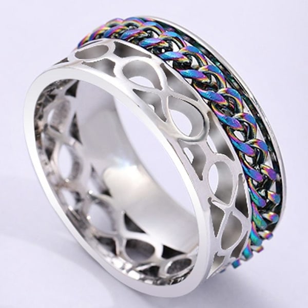 anti-angst spinner fidget roterende ring ringe Koko 10 / 19,8 mm