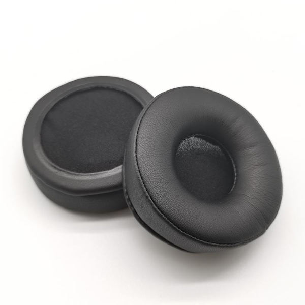 öronkuddar kuddar för Jabra MOVE Wireless Evolve 20se 30II cushi svart proteinläder